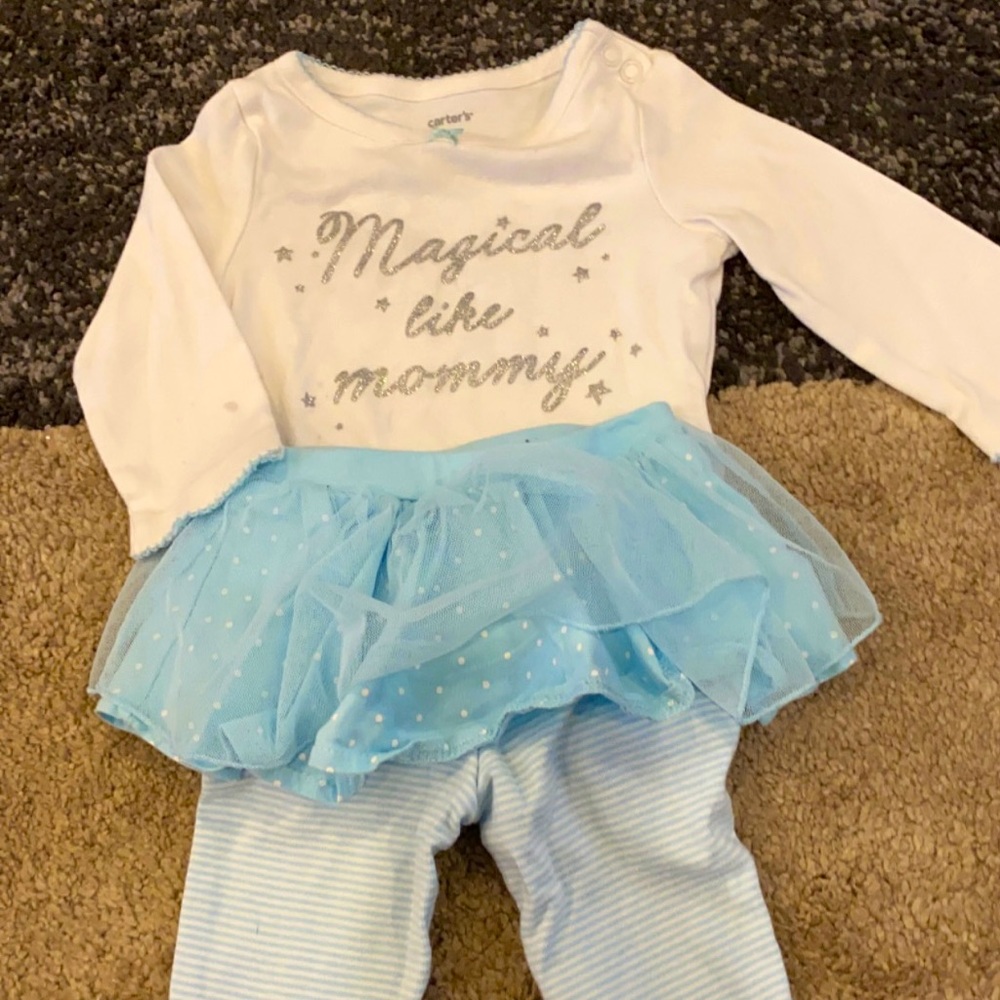 Toddler two piece pant and shirt set